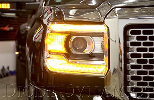 Kit LED Switchback White+Signal para GMC Sierra 2014-2015 miniatura 2