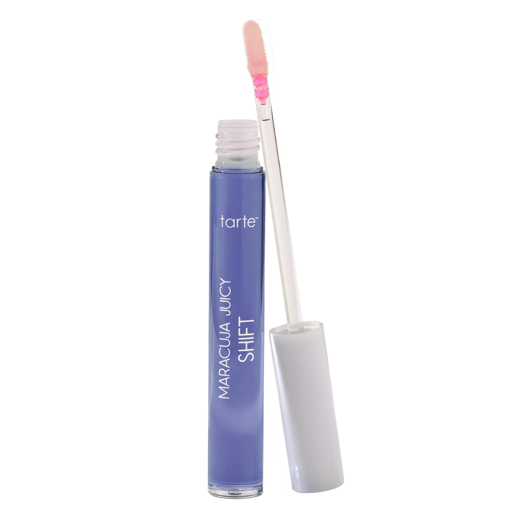 tarte maracuja juicy lip cheek shift pH-Powered Lip Gloss Balm with Vitamin E Hyaluronic Acid for Smooth Moisturized