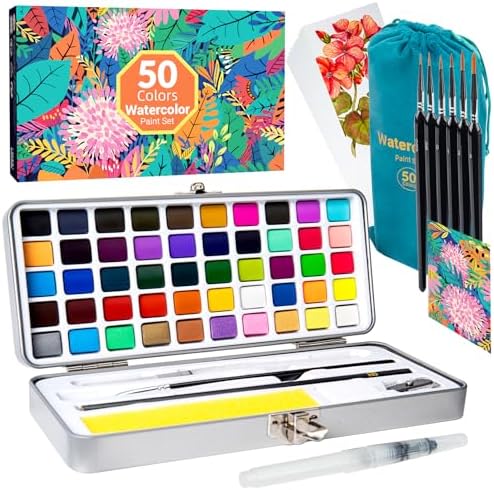 Lush Water Color Paint Kit Scene Art Lush Water Color Paint Kit Scene Art