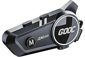 A13 Syphon Helmet Speakers: 180H Playtime, IPX67 Waterproof for Motorcycle Riding