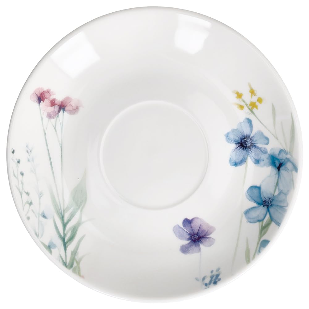 Tognana Florenne, Confezione 6 Tazze The con piatto 200 cc, New Bone China, Multicolor