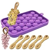 Silicone Soap Making Mold Grape Soap Making Kit Grape Fruit Soap Mold for Handmade Soap Craft Projects