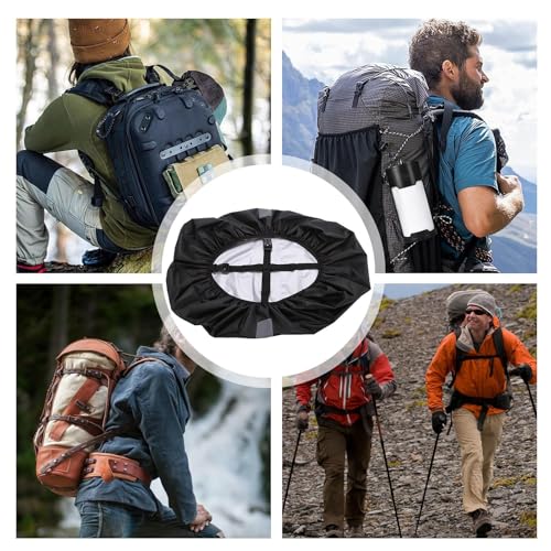 Housse de pluie sac à dos imperméable pour voyage et camping