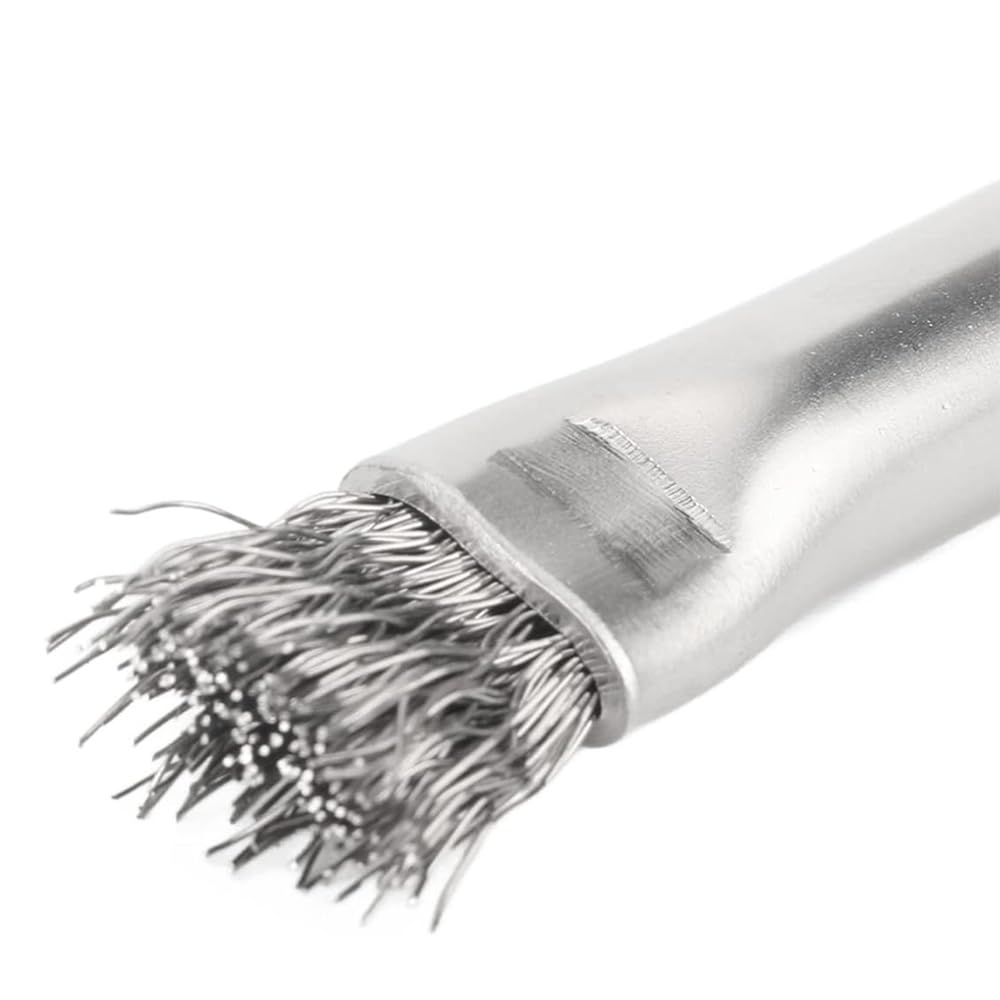 Alnicov Aquarium Algae Removal Brush, Landscaping Stone Cleaning Brush, Stainless Steel Aquarium Algae Brush - Image 3
