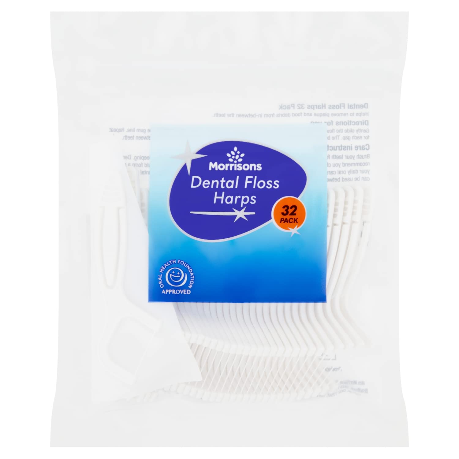 MorrisonsFloss Harps 32 pack