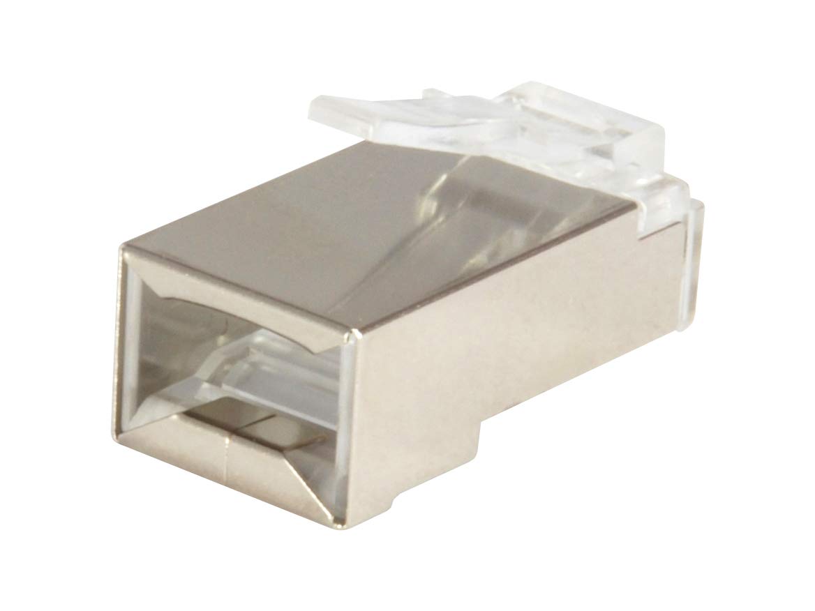 Equip Equipaggia il connettore RJ45 Cat6 100 unità con protezione contro la torsione U. einf