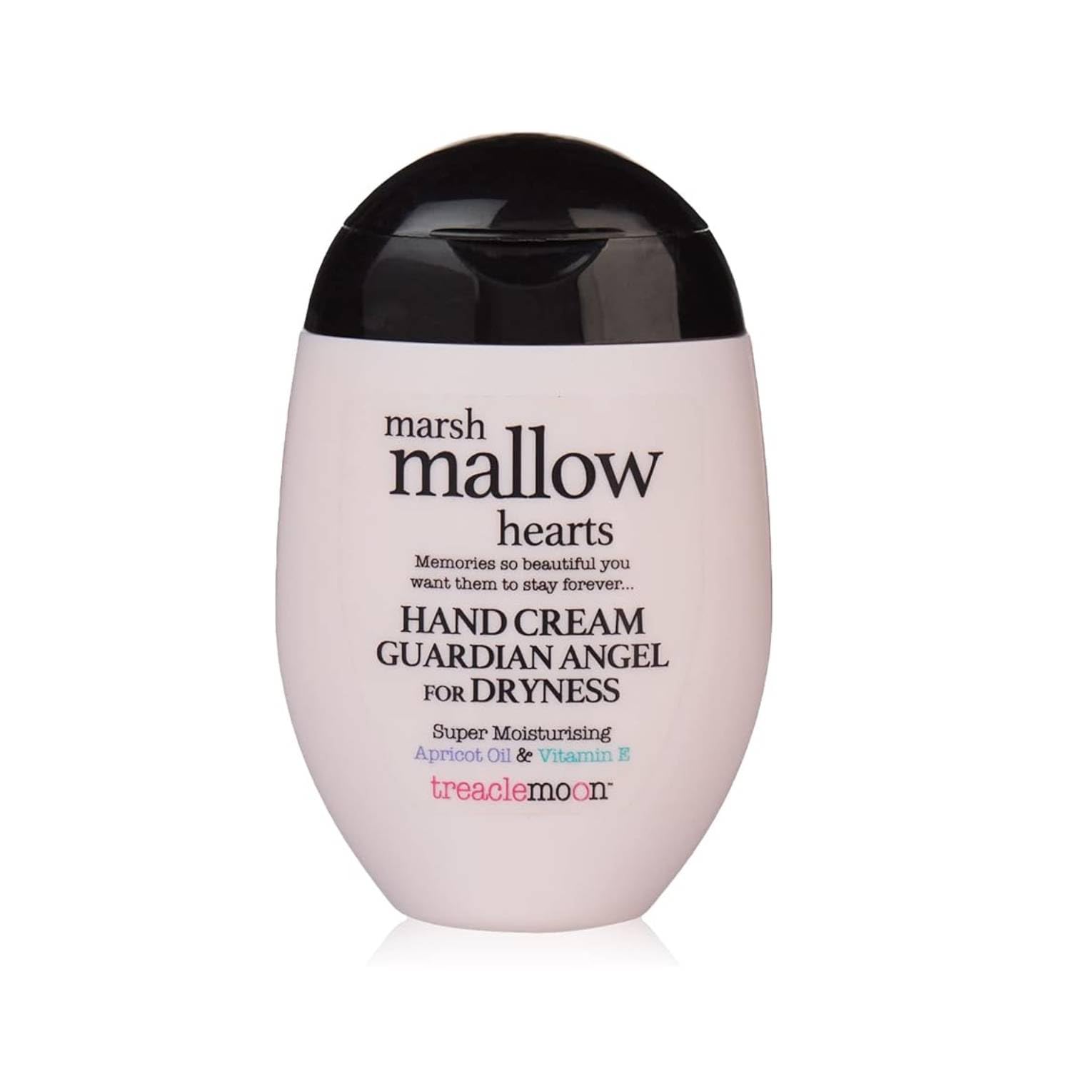 Treaclemoon Mallow Hearts Hand Cream, 75ml | Sweet Marshmallow Scented | Intensely Moisturizing for Dry Hands | With Apricot Oil & Vitamin E | Vegan-Friendly
