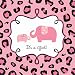 Amscan Sweet Safari Girl Baby Shower Party Beverage Napkins (36 Piece), 5 x 5", Pink