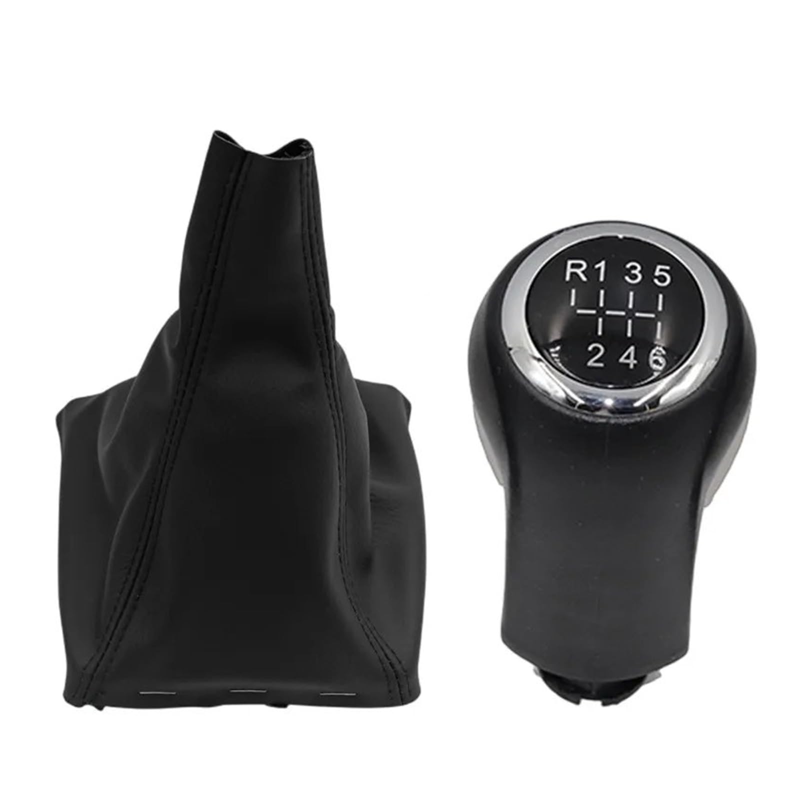 Kunyos Black 6 Speed Gear Knob For Opel For Vauxhall Zafira B 2005-2014 Stylish