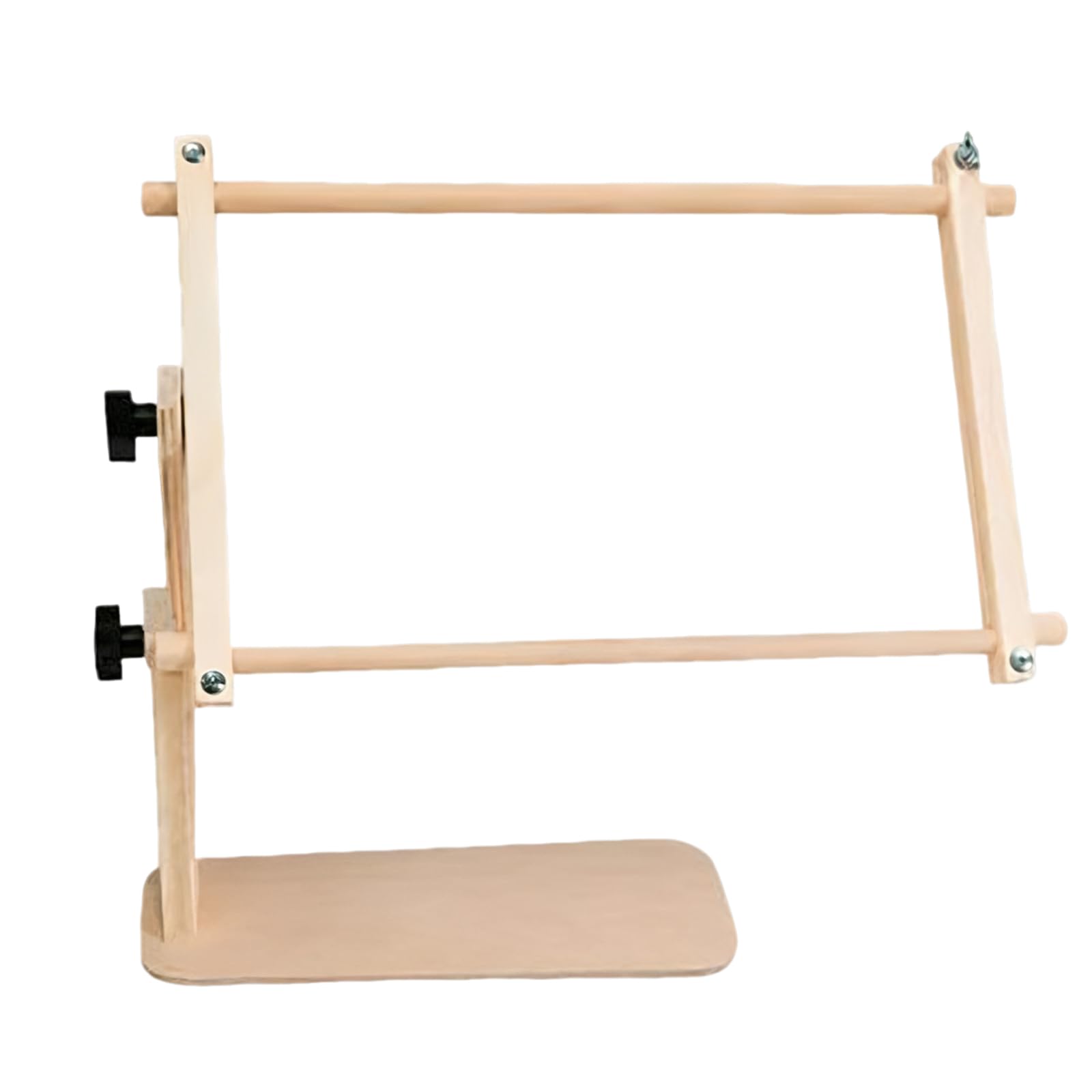 Kexpery Beige Tabletop Embroidery Stand 360 Rotation & Adjustable Cross Stitch Frame