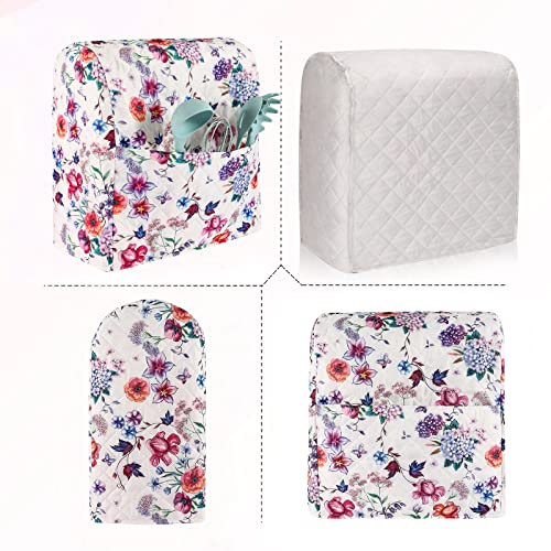 Stand Mixer Cover with Pocket,Kitchen Aid Mixer Covers Compatible with 6-8 Quarts Kitchenaid/Hamilton Stand Mixer/Tilt Head & Bowl Lift Models .Kitchen Aid Mixer Accessories