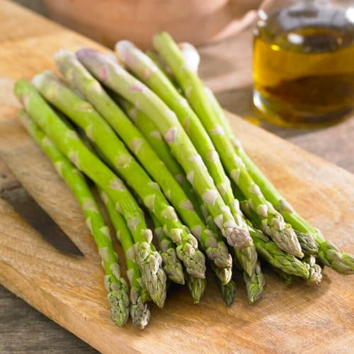 Piante Di Asparagi Mix - 10 Piante Frigo A+ - Refrigerate A Crescita Rapida Provenienti Dall'olanda - Resistenti & Perenni - Per La Coltivazione In Letti Rialzati - 2