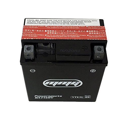 Amazon.com: MMG YTX7L-BS 12v Motorcycle Battery for Kawasaki EX250