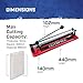 Faithfull Tile Cutter 300mm – Manual Dual Rail Tile Cutter for Wall, Floor & Quarry Tiles up to 300mm Square, 210mm Diagonal & 10mm thick