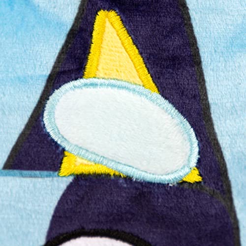 Image of Jay Franco Polyester Bluey Shaped Decorative Pillow - Kids Super Soft Throw Plush Pillow - Measures 17 Inches (Official Bluey Product)