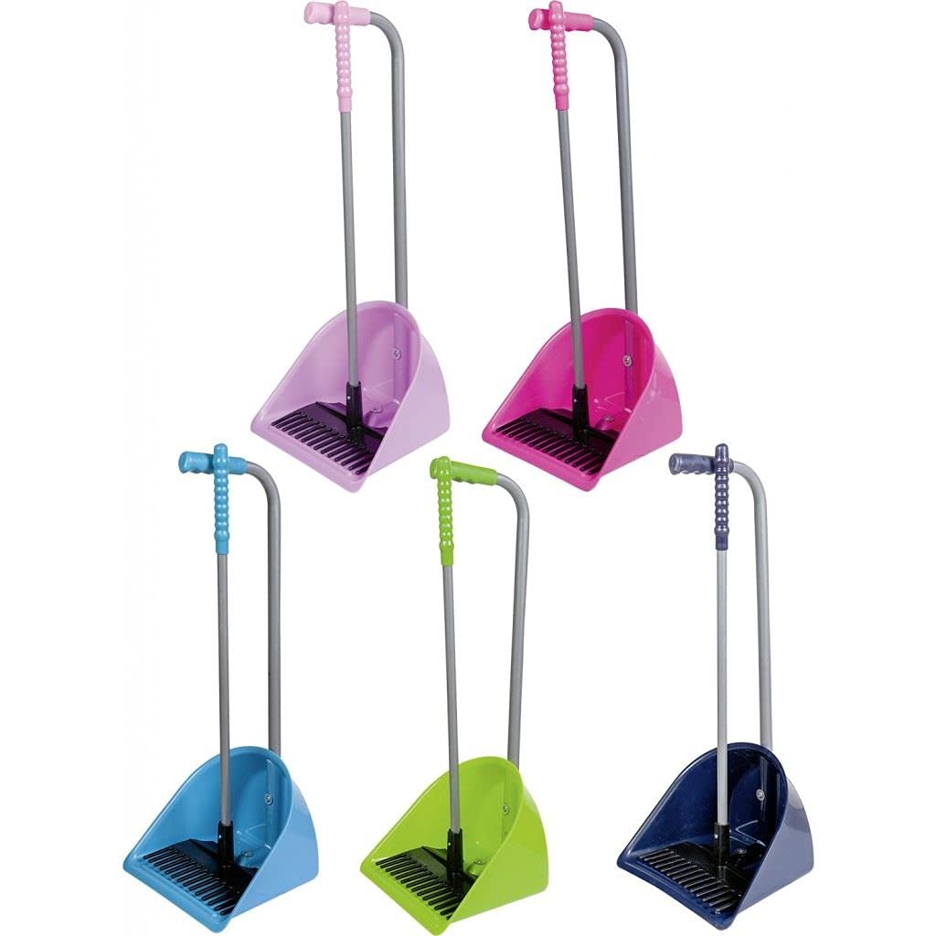 HKM Manure Collector for Children, Set consisting of chip Shovel and rake for Removing Animal droppings, robust Horse Poop Scoop
