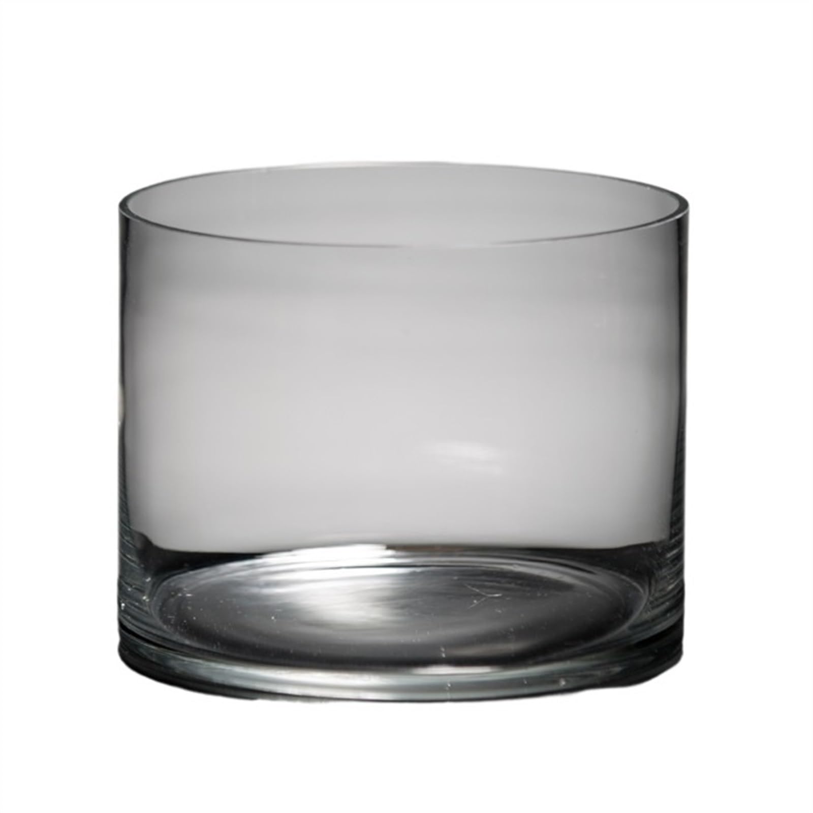 Mały Cylindryczny duży szklany zbiornik na ryby salon HD szklany zbiornik na ryby akwarium z żółwiami Złota rybka(20x20cm)