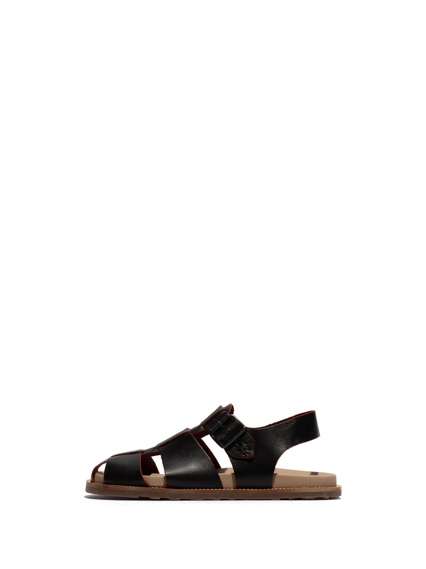 Fly London Men's MAFY258FLY Fisherman Sandal, Black, 12 UK