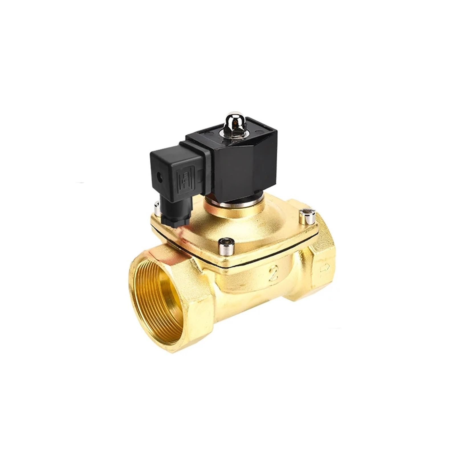 3/8" 1/2" 3/4" 1" 1-1/4" 1-1/2" 2" Mosiężny normalnie zamknięty zawór elektromagnetyczny IP65 Całkowicie zamknięta cewka 220 Zawór przełączający Zawór wodny(DN20,NPT,12)