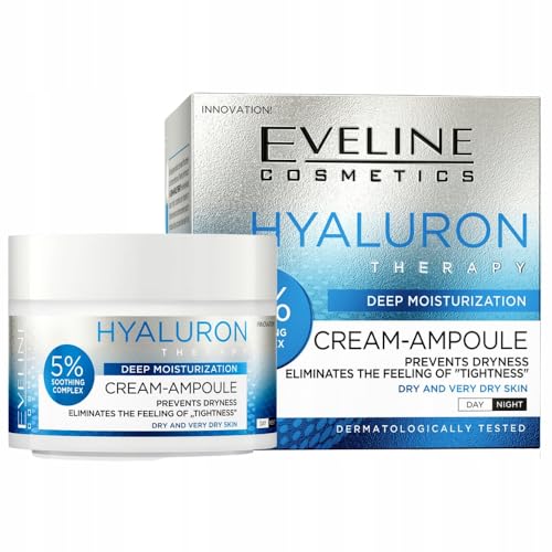 Eveline Cosmetics Creme-Ampulle Hyaluron Therapy Tag/Nacht 50ml