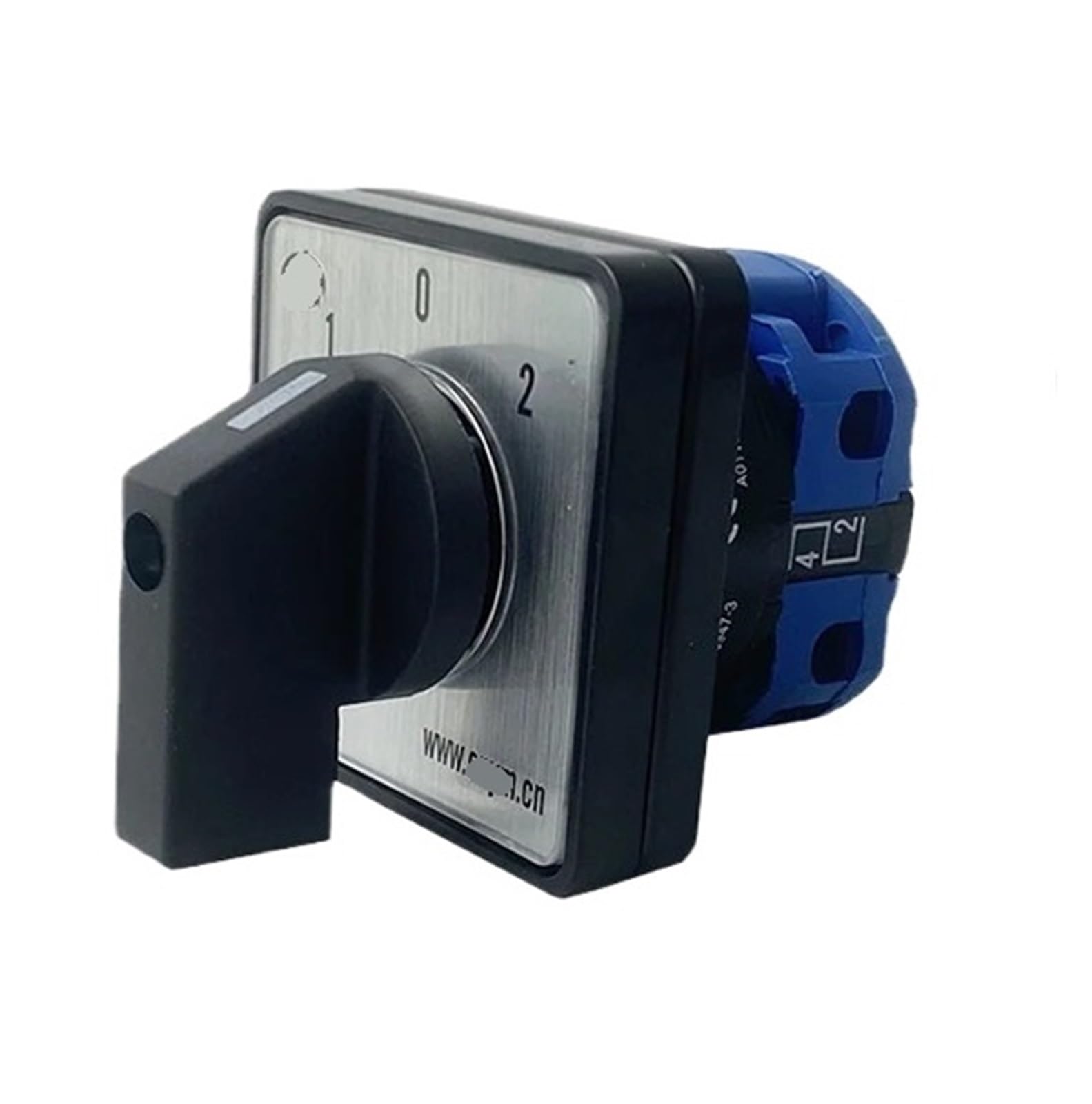 YWZVBSDCS LW39B-16/1 Changeover Rotary Cam Switch 660V 16A 1 Pole 3 Position 4 Terminals Control Dual Power LW26
