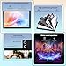 ROWT Tablet 10 inch Android 14, Octa-Core, 10GB RAM 64GB ROM 1TB Expandable, Widevine L1, 1280x800 IPS Touchscreen, BT 5.4, Dual Camera with Flash (Black)