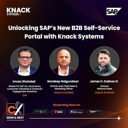Unlocking SAP’s New B2B Self-Service Portal with Knack Systems Podcast Por arte de portada