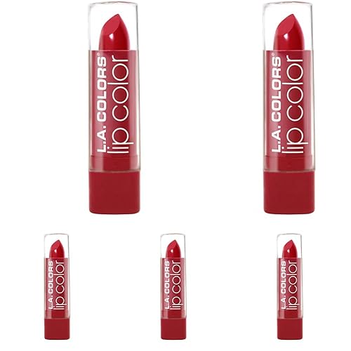 Miniatura 38 de L.A. COLORS Color de labios rico en humedad, rojo cereza CML529