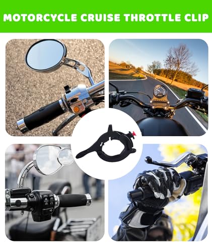Image of Cruise Control for Bike, Throttle Lock Assist for Motorcycles, ABS Material, Long Ride Comfort, Universal Fit for Xpulse 200 4V Accessories Kit