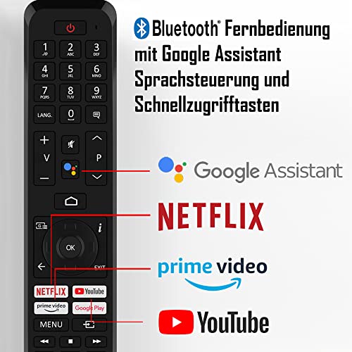 Toshiba 32LA2B63DAZ 32 Zoll Fernseher Android TV (Full HD Smart TV, HDR, Play Store & Google Assistant, Triple-Tuner, Bluetooth) – Bild 6
