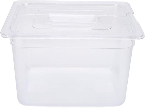12L Slow Cooker Food Storage Container with Lid Universal Sous Vide Container with Lid & Essential Sous Vide Accessories for Most Slow Cookers