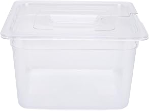Slow Cooker Container with Lid Premium Plastic Large Capacity 12L Slow Cooking Food Storage Box for Home Chefs and Large Families