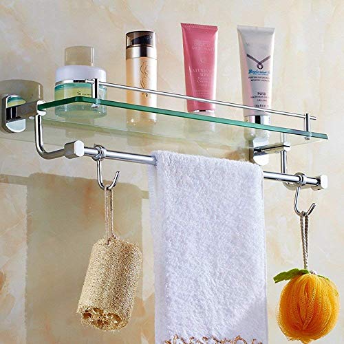 Accesorios de baño para estantes de baño de cobre contra el desorden 2