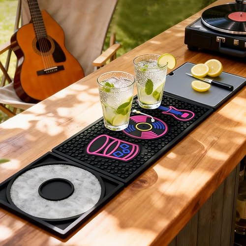 Alfombra de bar antiderrames para evitar manchas en tu protector de mesa 4