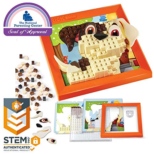 Brick Mates – Stack By Numbers – Fast Food – Construction Engineering STEM Learning Toy Building Play Set Activity For Kids 5, 6, 7, 8+