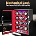 SNEOLTJN Watch Winder for 12 Slots Automatic Watches, Ultra-Quiet Japanese Motors, Built-in LED Illumination and LCD Touchscreen Control