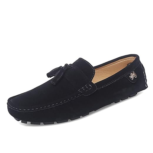 Mocassins et Loafers Hommes Confortable Slip on Décontracté Bateau et Mocassins pour Homme Chaussures de Conduite en Daim 38-49 EU