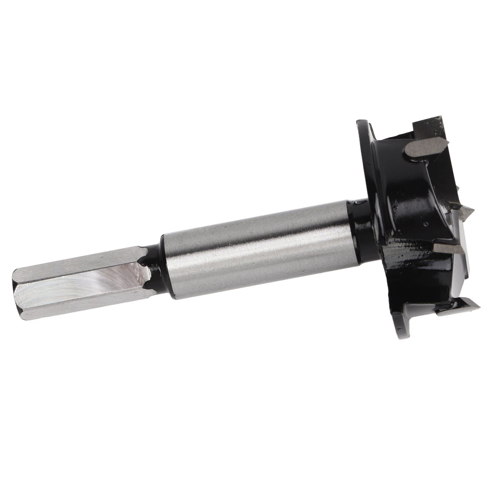 35mm Forstner Drill Bit Alloy Steel 3 Blade Hole Opener High Hardness for Hinge, Woodworking, Plastic Products