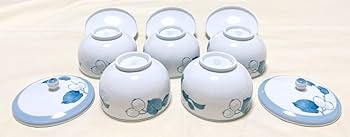 Amazon | Noritakeノリタケ 乃りたけ 露染 汲出し揃 蓋付き湯呑5客