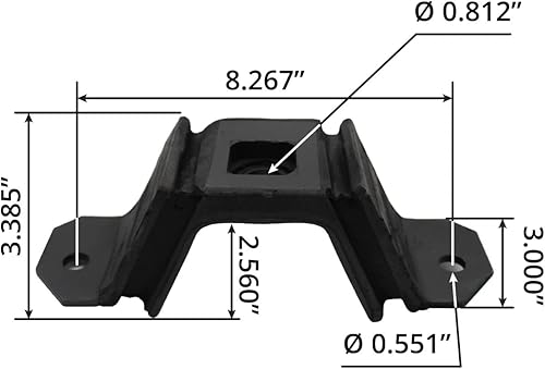 Miniatura 3 de Kit de montaje de motor para Freightliner Columbia, Century, Coronado, M2, FLD reemplaza a M17398K, BCD-26907-1, BCD-27330-1