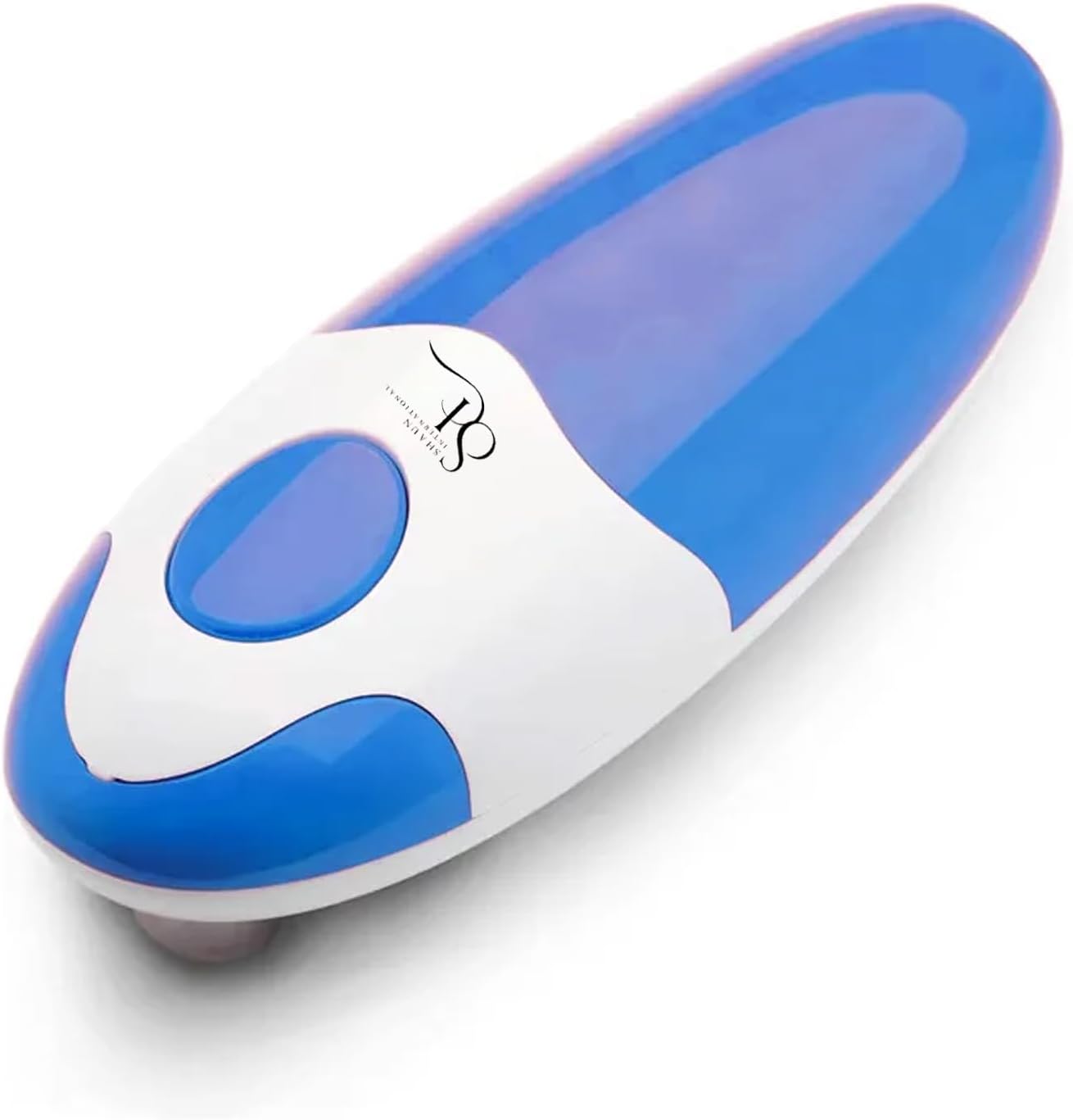 SHAWN'S High-Performance Electric Can Opener, designed to make opening cans faster, safer, and completely hassle-free with just one button press! (Red)