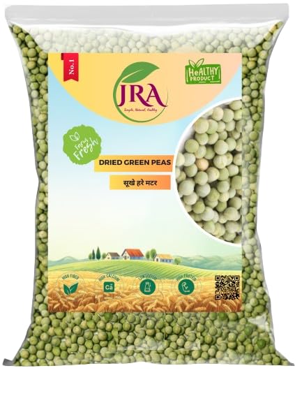 JRA Grains Premium Dried Green Peas | 1 KG | No Preservatives | No Additives | Rich in Protein (B0D86GP2QY) Amazon Price History, Amazon Price Tracker