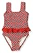 Playshoes - Maillot de bain - Bébé Fille - Rouge (8 Rot) - FR : 6 mois (Taille fabricant : 74/80)