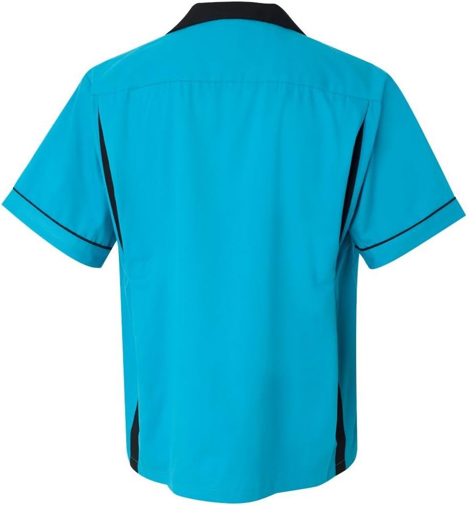 Hilton GM Legend Bowling Shirt L Turquoise/ Black