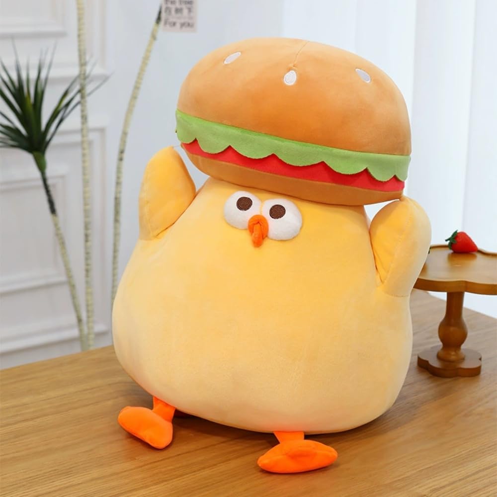 XIYUAN Funny Fat Chicken Plush, 40cm Super Soft Mother Hen Doll - Image 3
