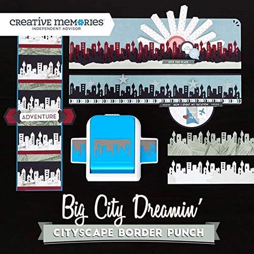アルバム・スクラップ Creative Memories Cityscape Decorative Creative Memories Cityscape Border Standalone Decorative Punch