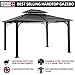 Sunjoy Expand Your Outdoor Living Space with a 10 x 12 Chatham Steel Hardtop Gazebo with Vented Roof for Optimum Airflow