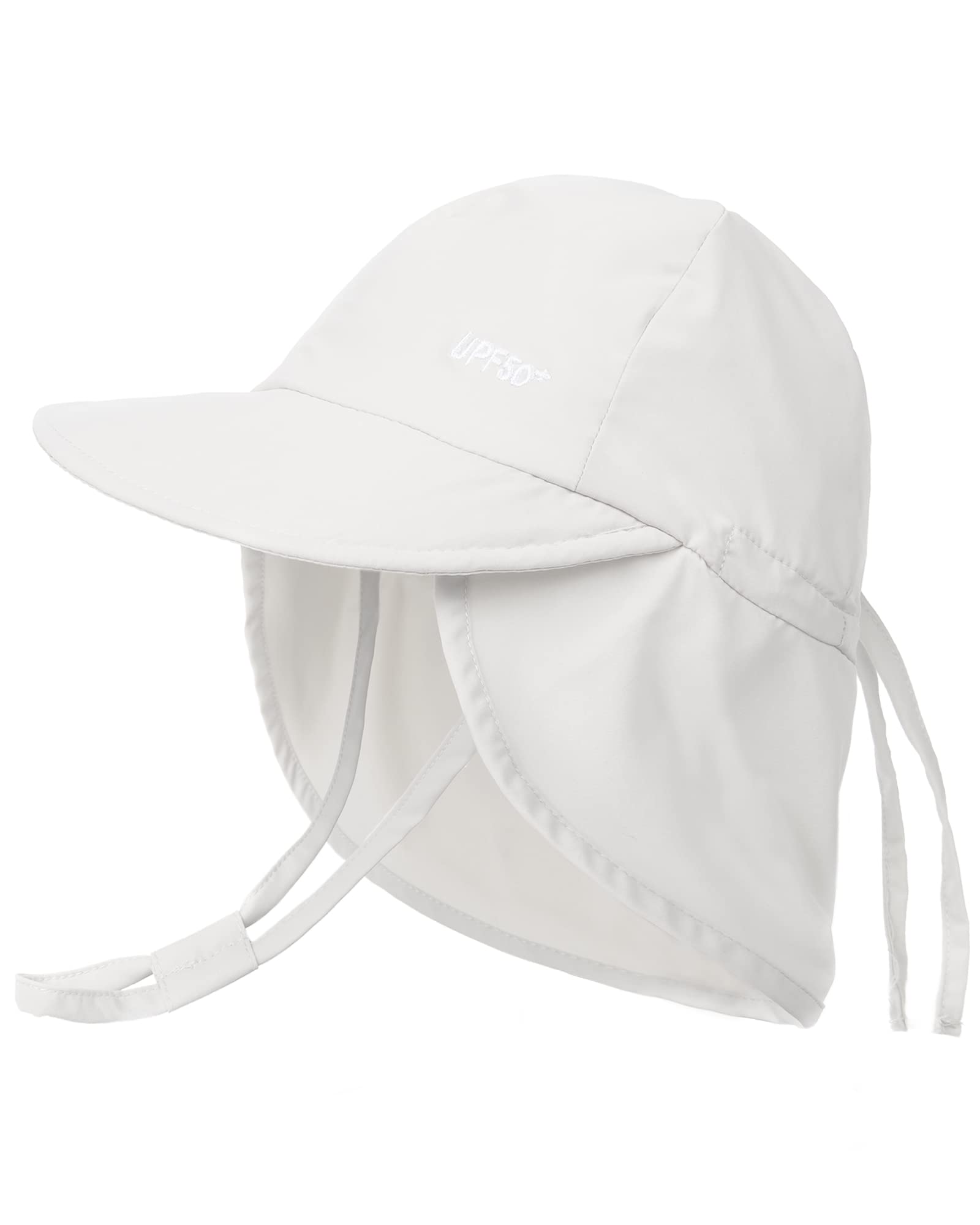 FURTALK Gorro de Sol para niños con Solapa para el Cuello UPF 50+ Gorro de Playa de Verano Ajustable para niños y niñas