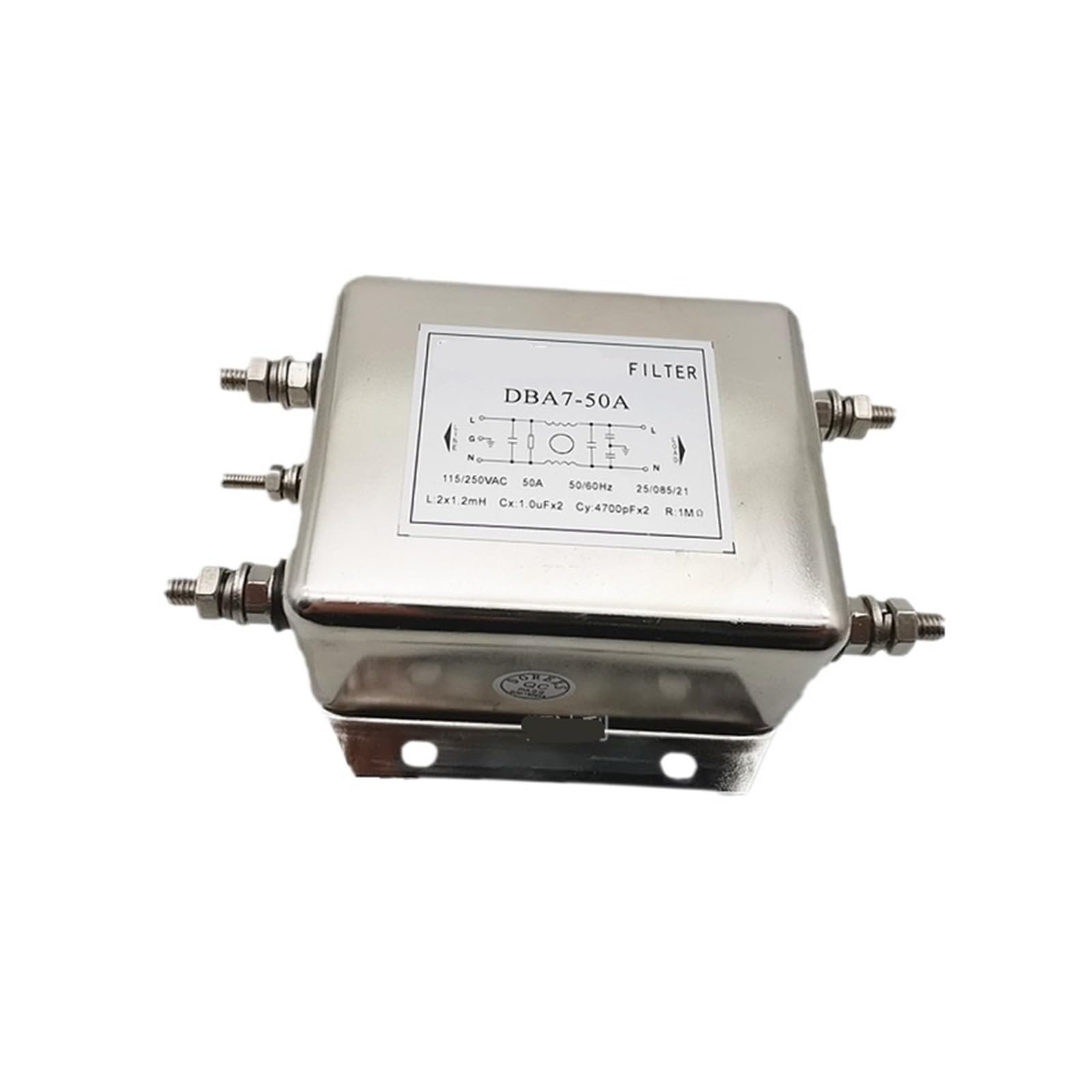 Filtre anti-interférence 220V 50A DBA7-50A stoppe bruits électriques