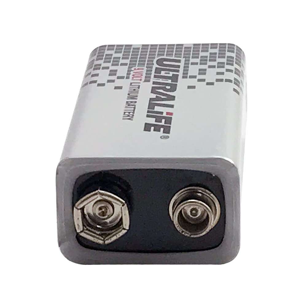 U9VL-JP für Drager Atemschutzmaske Estim FES Batterie 9V Lithium Batterie Ultralife 10 Stück